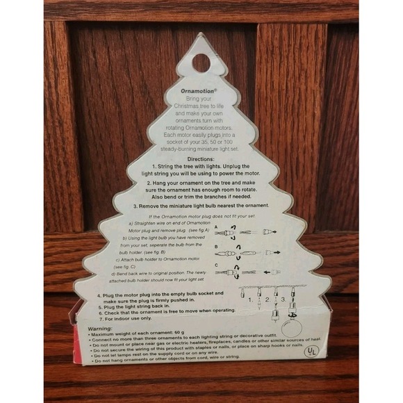 1998 NOS Midwest Cannon Falls 3 Ornamotion Motors New In Original Box Vintage - Picture 2 of 5